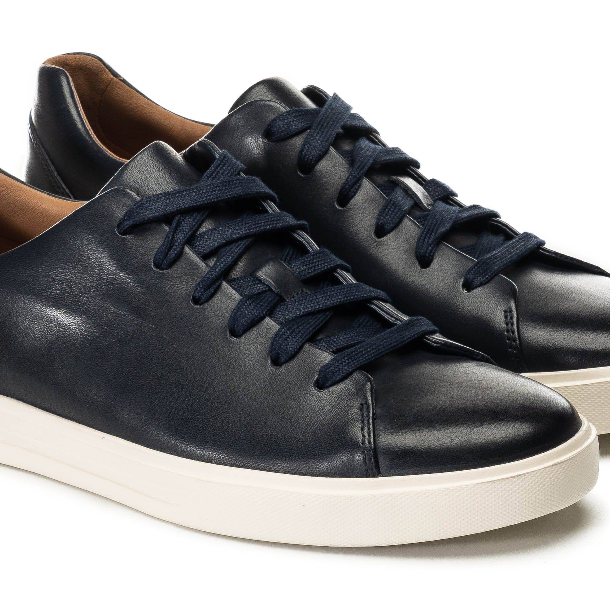 Un costa lace black leather on sale