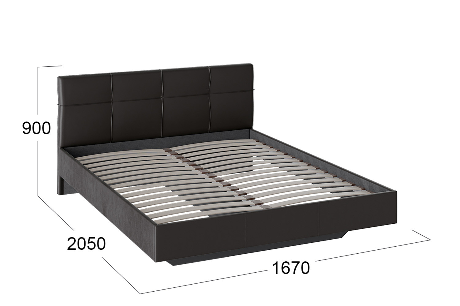Кровать без подъемного механизма Hoff Элис