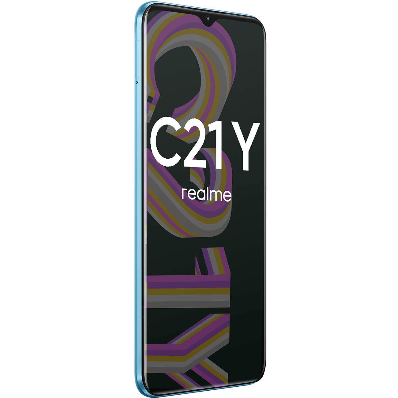 Смартфон Realme C21-Y 3/32GB Cross Blue (RMX3263) - отзывы покупателей на  маркетплейсе Мегамаркет | Артикул: 100029670599