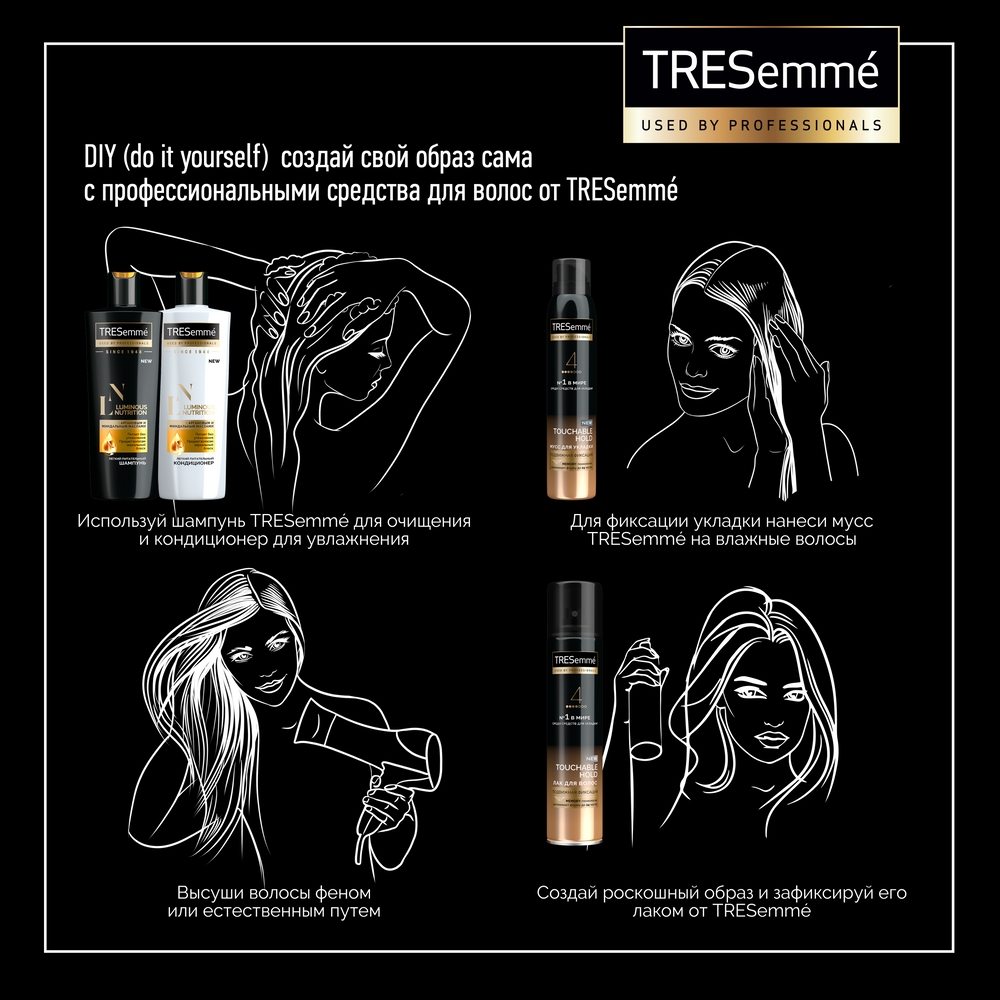 Кондиционер для волос TRESemme Luminous Nutrition Питательный 400 мл