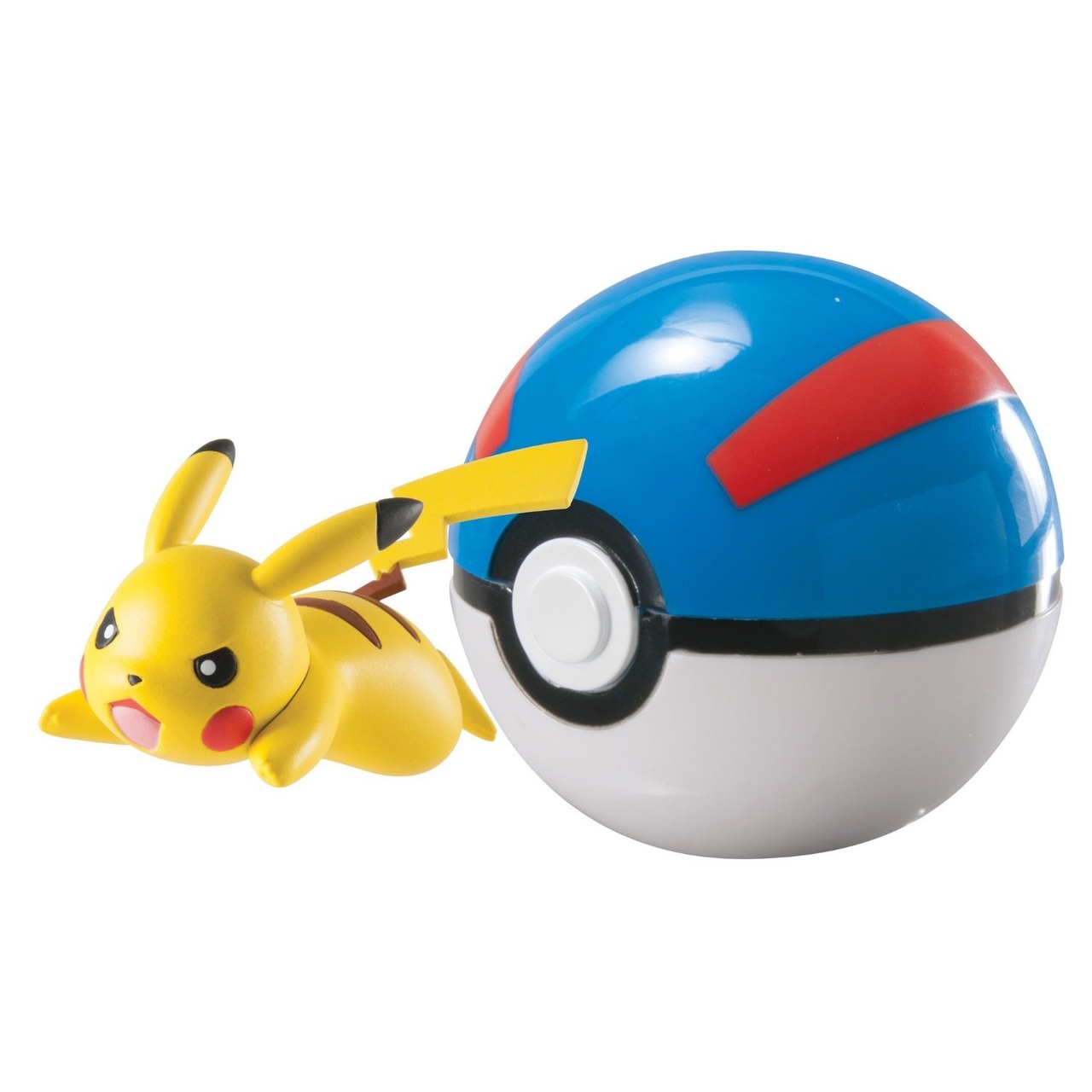 Игровой набор с фигуркой Pokemon Pikachu Super Ball Покебол – купить в  Москве, цены в интернет-магазинах на Мегамаркет