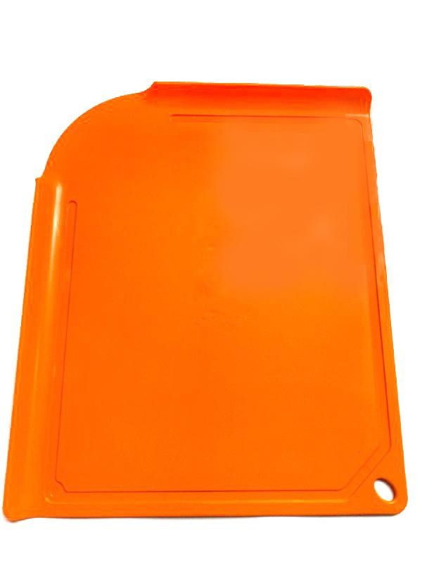 Разделочная доска Дик №6 34x28, оранжевый