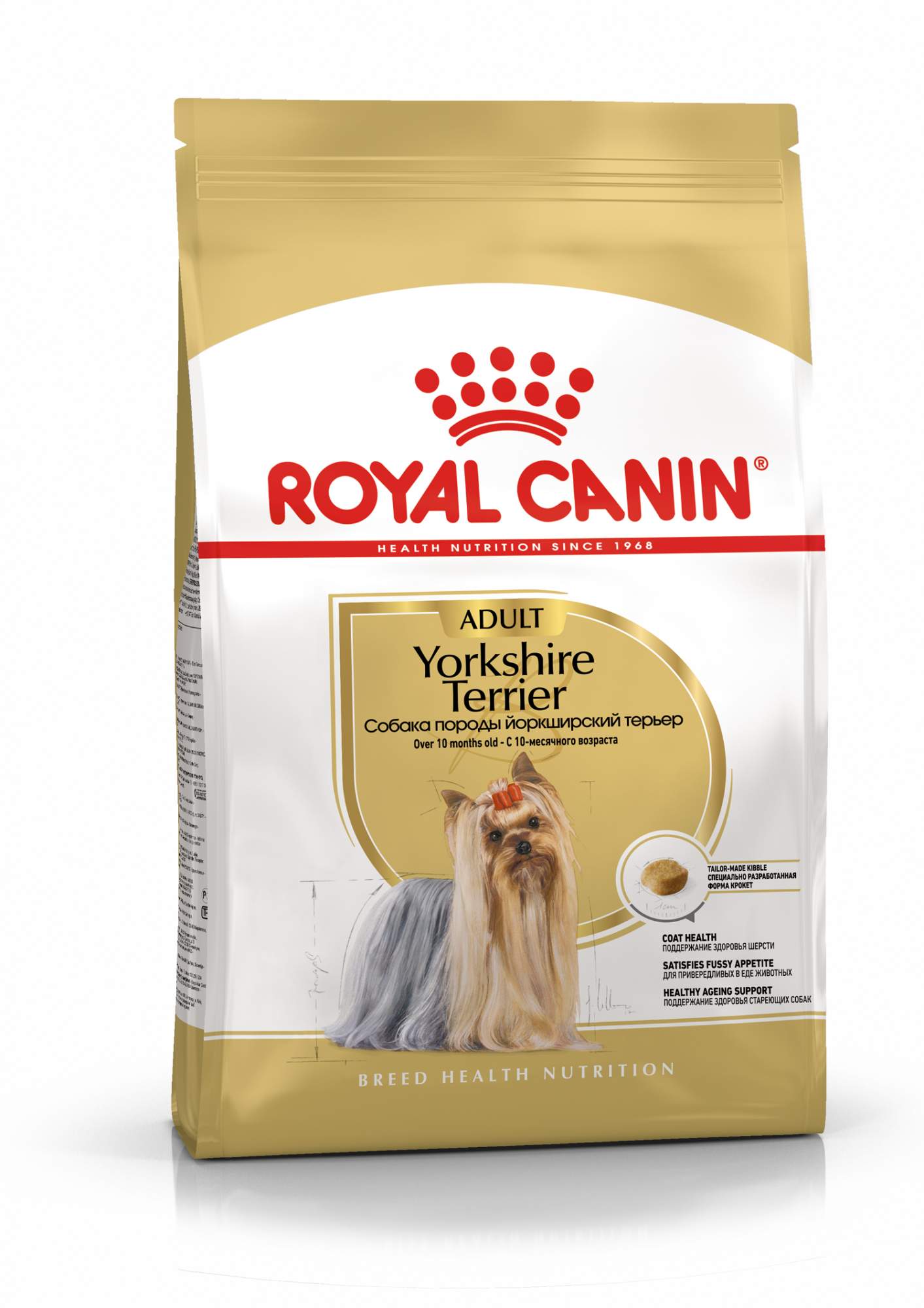 Купить сухой корм для собак Royal Canin Yorkshire Terrier Adult йоркширский терьер 3 кг, цены на Мегамаркет | Артикул: 100022759920