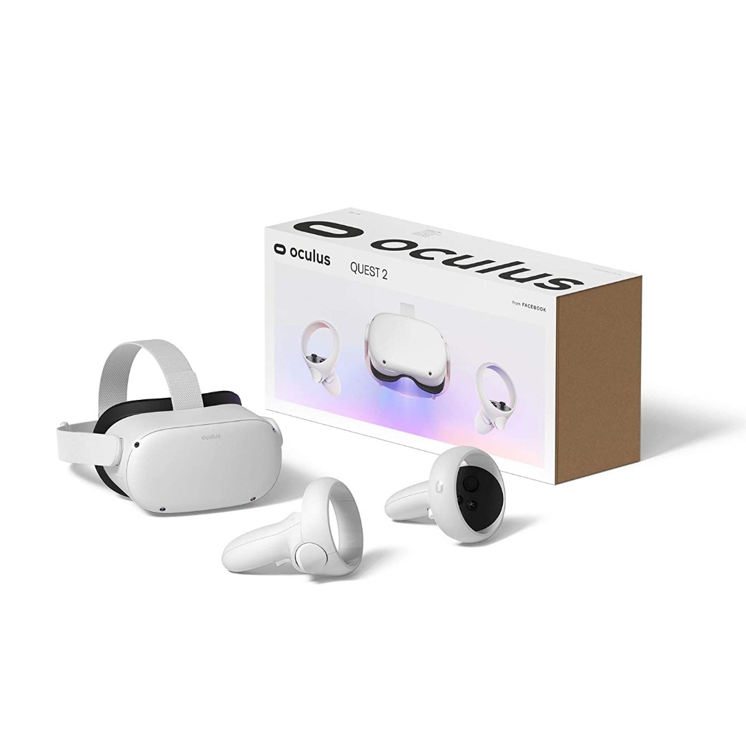 Шлем виртуальной реальности Oculus Quest 2 (128GB) (5616) - купить в Tecnoair, цена на Мегамаркет