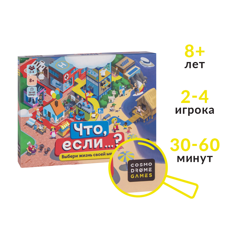 Настольная игра для семьи и компании Cosmodrome Games Что, если ? – купить в Москве, цены в интернет-магазинах на Мегамаркет