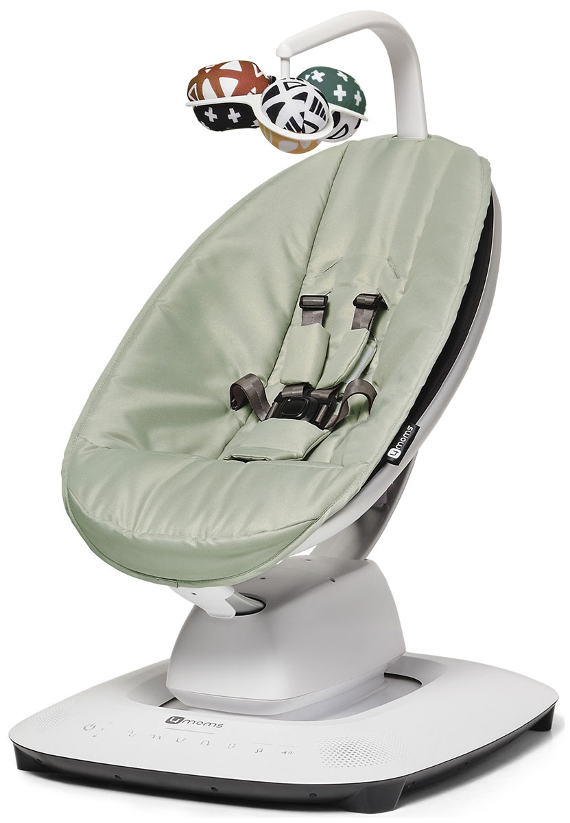 Купить электрокачели 4moms mamaRoo New зеленый, цены на Мегамаркет ...