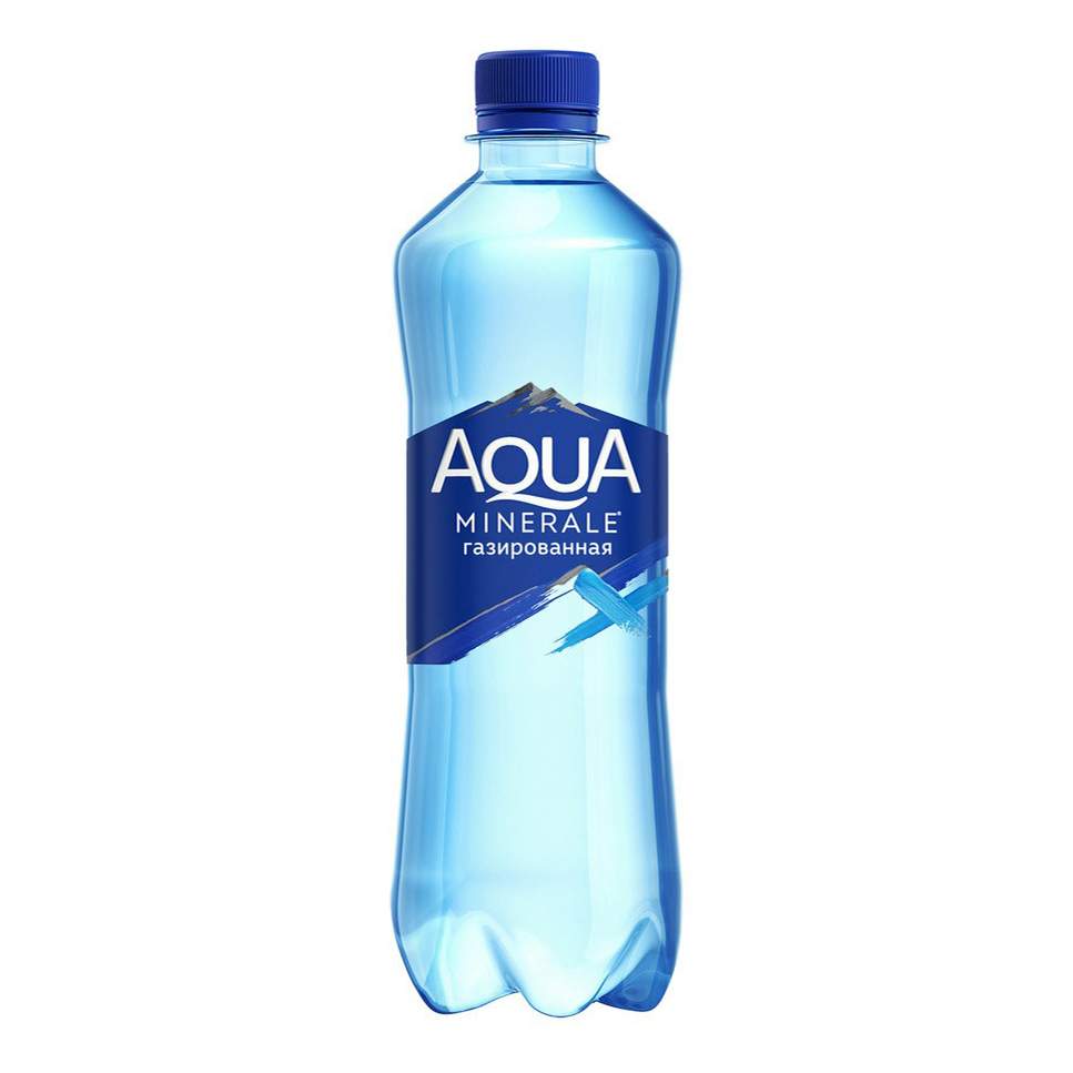 Вода питьевая Aqua Minerale газированная столовая 0,5 л