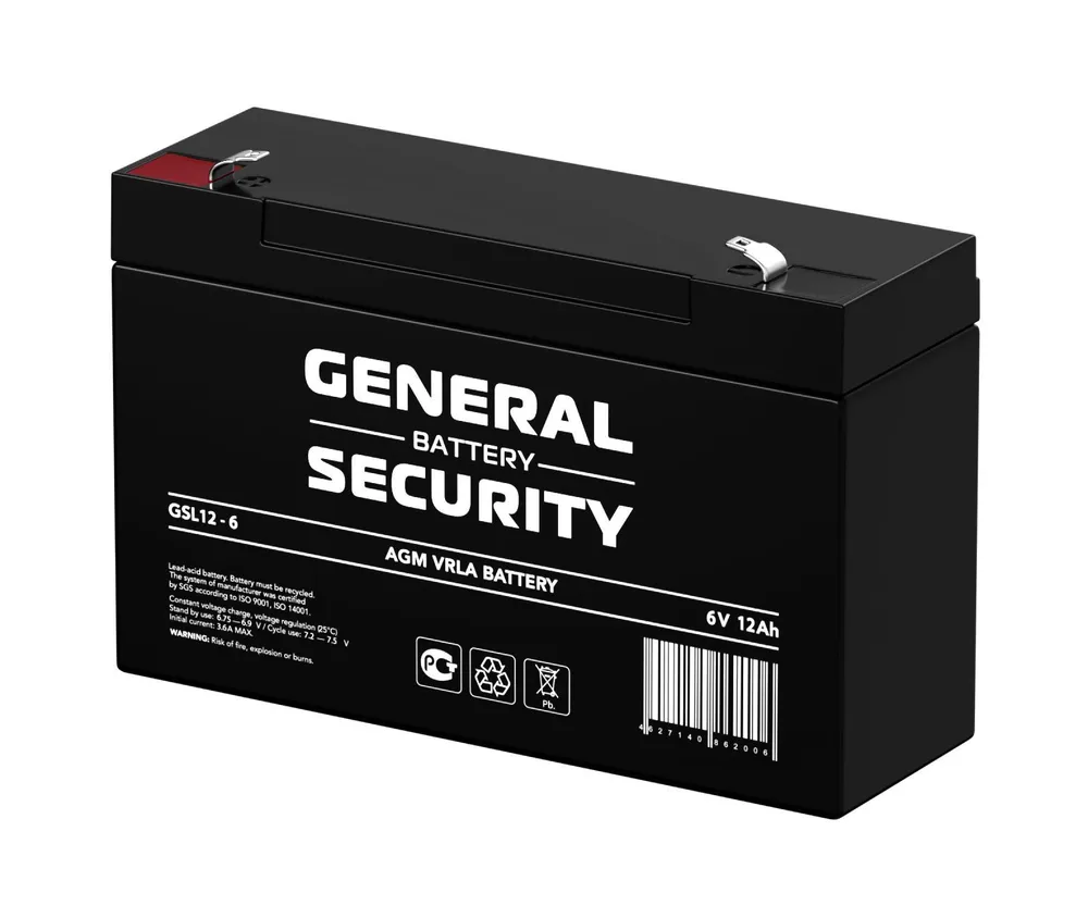 Аккумулятор general security gs 12 12