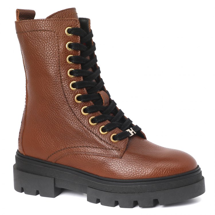 Женские ботинки TOMMY HILFIGER RUGGED CLASSIC BOOTIE FW0FW05185 светло-коричневый р.37 EU