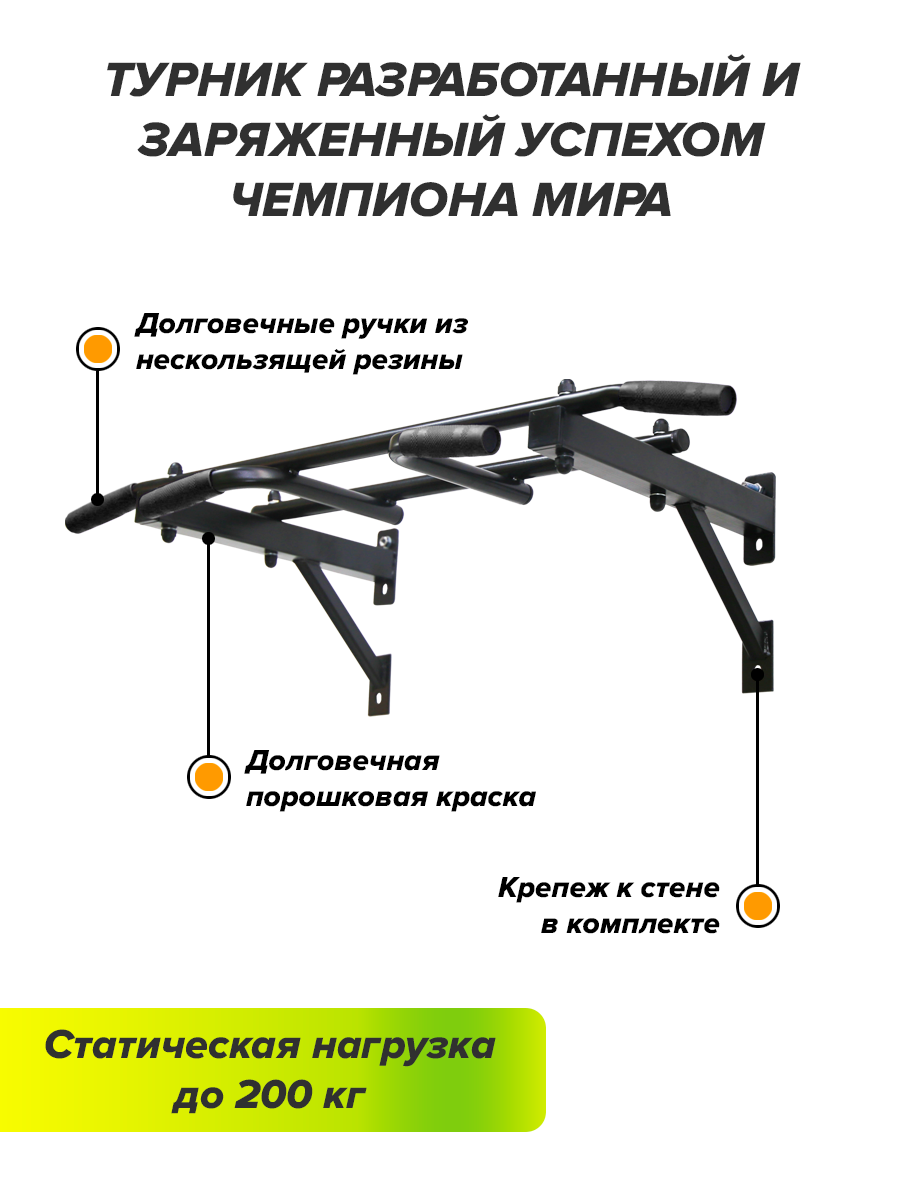 Турник настенный absolute champion