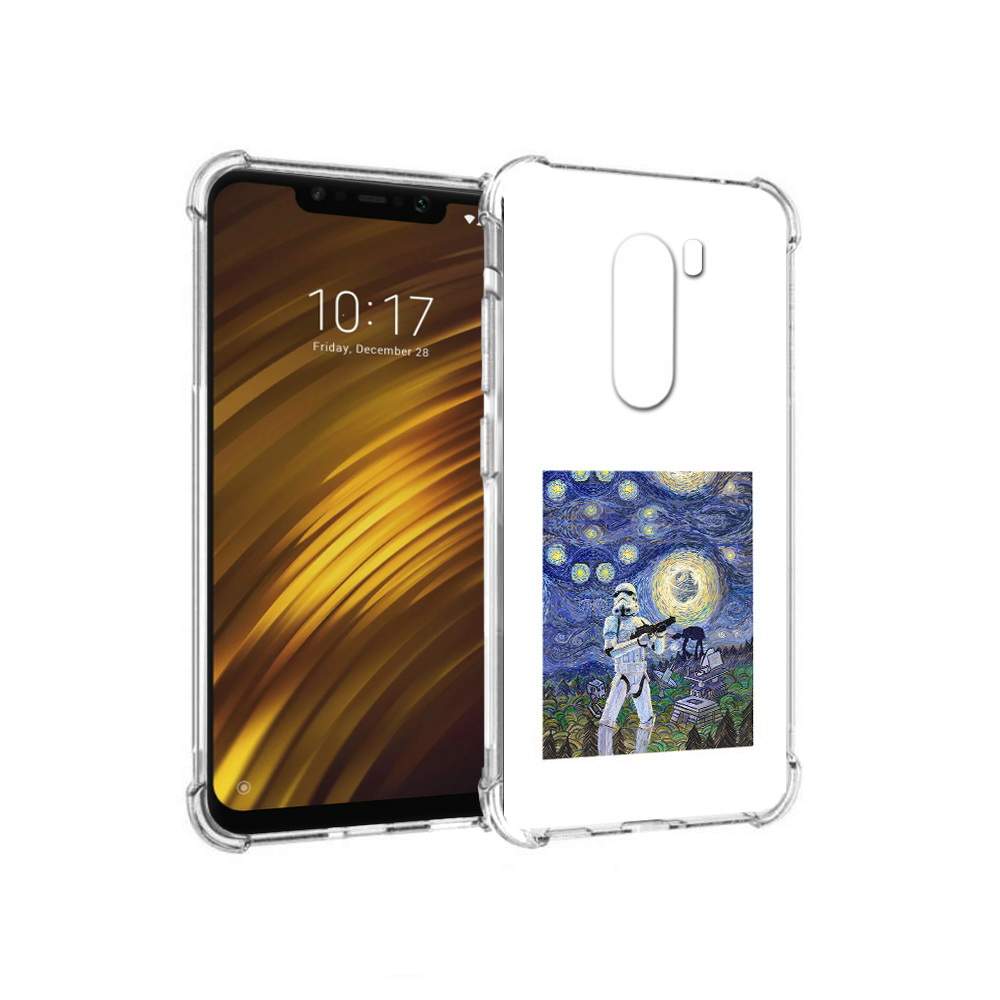 Чехол MyPads Tocco для Xiaomi Pocophone F1 star wars звездная ночь  (PT116503.308.23), купить в Москве, цены в интернет-магазинах на Мегамаркет