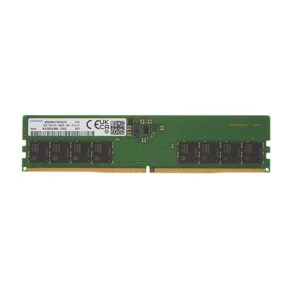 Оперативная память Samsung (M323R2GA3BB0-CQK), DDR5 1x16Gb, 4800MHz, купить в Москве, цены в интернет-магазинах на Мегамаркет