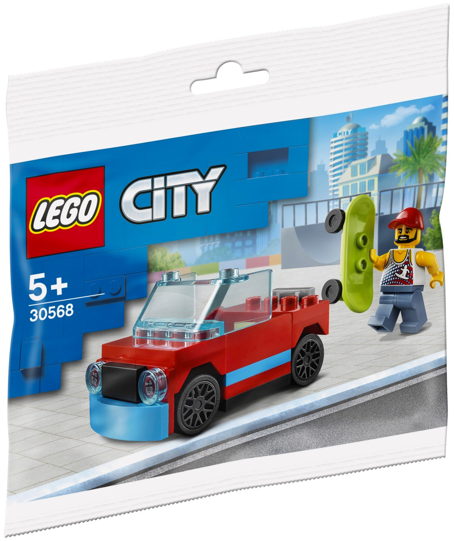 Конструктор LEGO City 30568 Скейтер