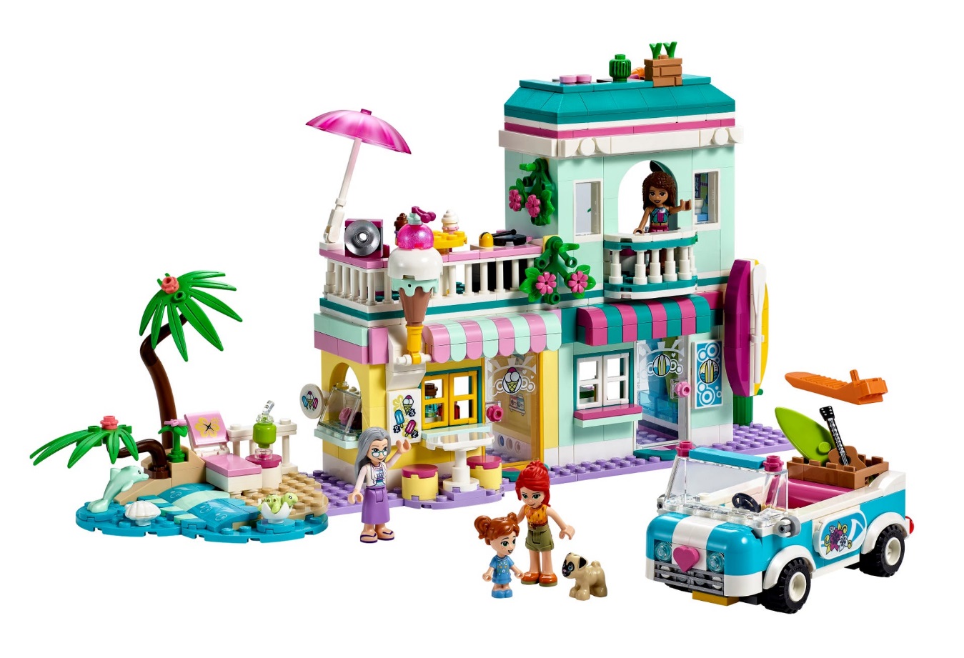 Отзывы о конструктор LEGO Friends 41693 Серферский дом на берегу - отзывы  покупателей на Мегамаркет | конструкторы LEGO 41693 - 100029255616