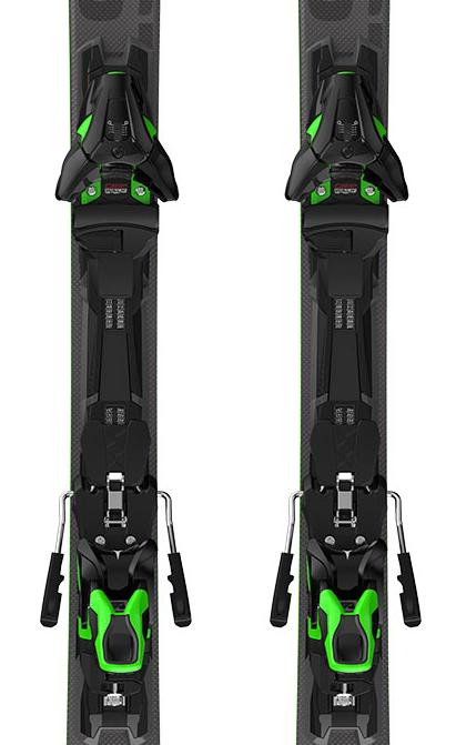 Горные лыжи Atomic Redster X7 Wb Green + Ft 12 GW 2021, black/green, 168 см