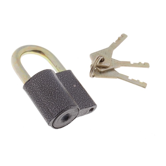 Замок навесной, 43х70 мм, 3 ключа купить в интернет-магазине, цены на ...
