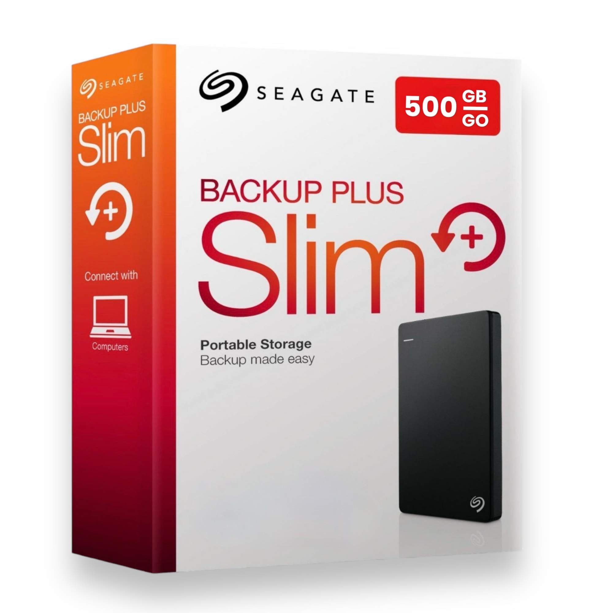 Внешний жесткий диск Seagate Backup Plus Slim SRD00F1 500Gb, купить в  Москве, цены в интернет-магазинах на Мегамаркет