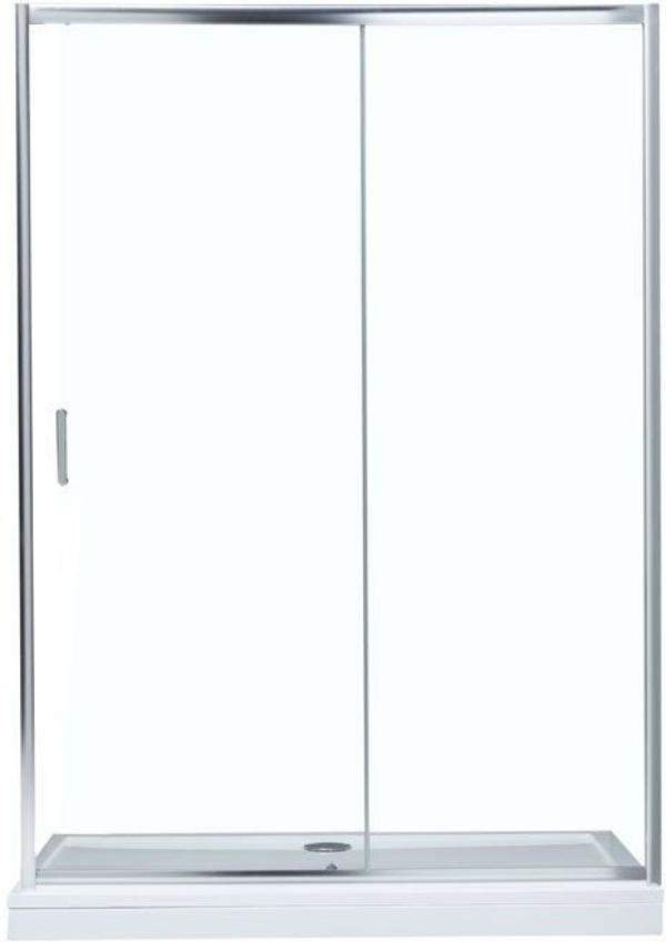 Душевая дверь Aquanet SD-1400A 140, прозрачное стекло купить в интернет-магазине, цены на Мегамаркет