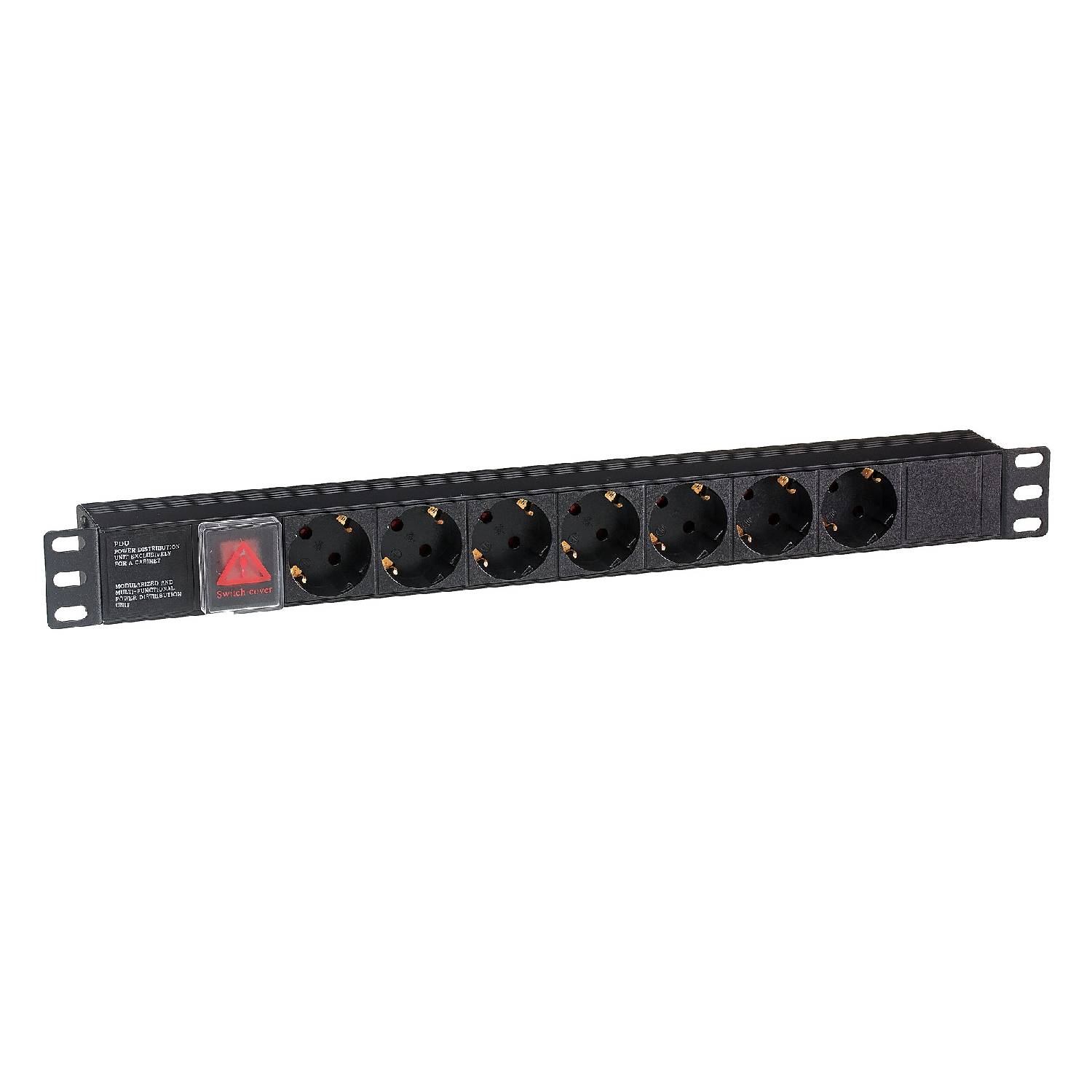 Блок розеток EXEGATE ServerPro PDU-19H703 Al-7S-C20-SW, 19, 1U, Алюминий, 7 Schuko, С20, - купить в cenam.net (восток), цена на Мегамаркет