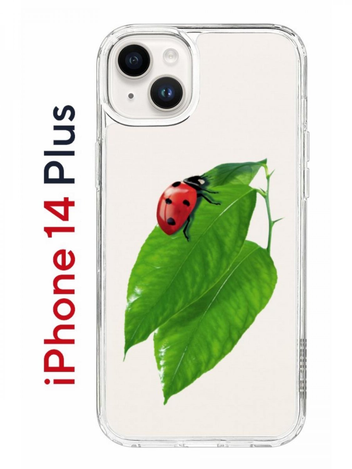 iPhone 14 Plus Kruche Print Ladybug