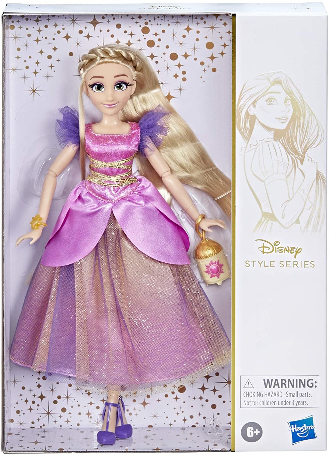 Купить кукла Disney Princess Hasbro Рапунцель Style Series 10 F1247, цены  на Мегамаркет | Артикул: 600003701112