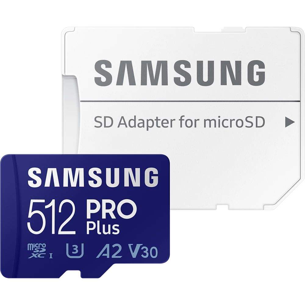 Карта памяти microSDXC Samsung Pro PLUS 512 ГБ, Class 10, MB-MD512KA/APC, купить в Москве, цены в интернет-магазинах на Мегамаркет