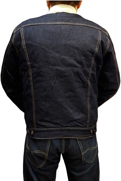 Джинсовая куртка мужская Montana 12020RW синяя 3XL