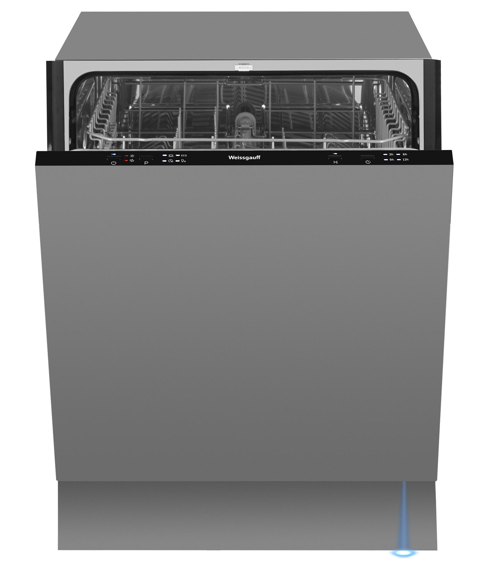 Посудомоечная машина Weissgauff BDW 6042 с лучом на полу -  в .