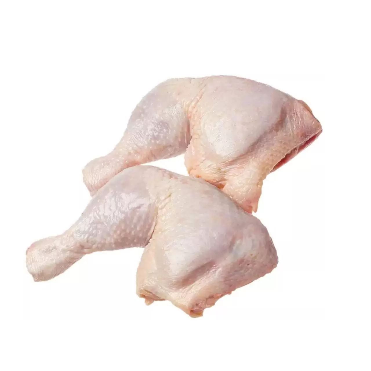 Четвертина задняя цыпленка бройлера. Окорочок куриный с хребтом. Окорочка куриные на белом фоне. Окорочка свежемороженые. Куриные окорочка охлажденные.