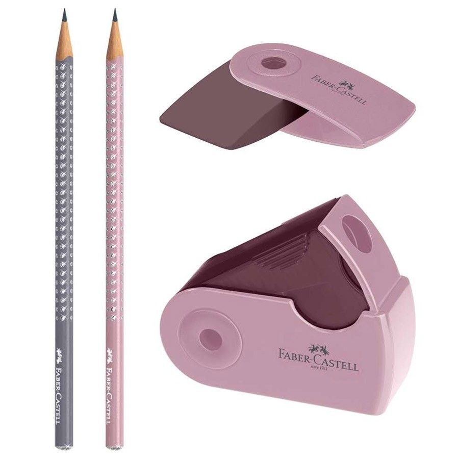 Faber-Castell точилка и стерка. Простые карандаши отзывы