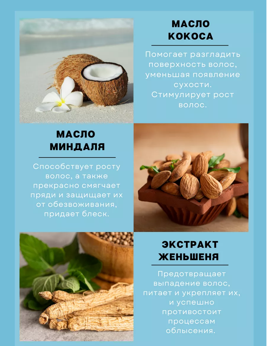 Шампунь Tropicana Кокосовый от выпадения волос без парабенов Coconut anti  hair loss 290 ml - купить в ИП Малышев Николай Евгеньевич, цена на  Мегамаркет