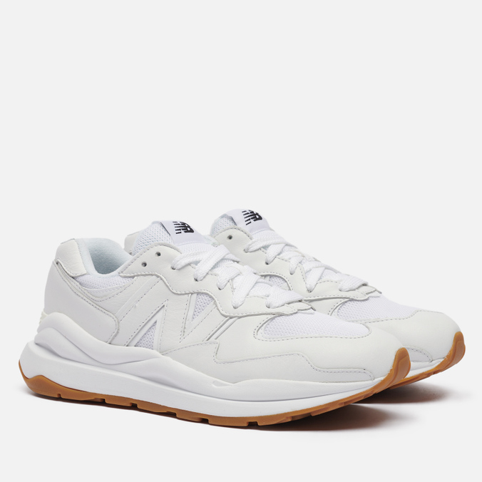 Кроссовки женские New Balance 57/40 белые 46.5 EU