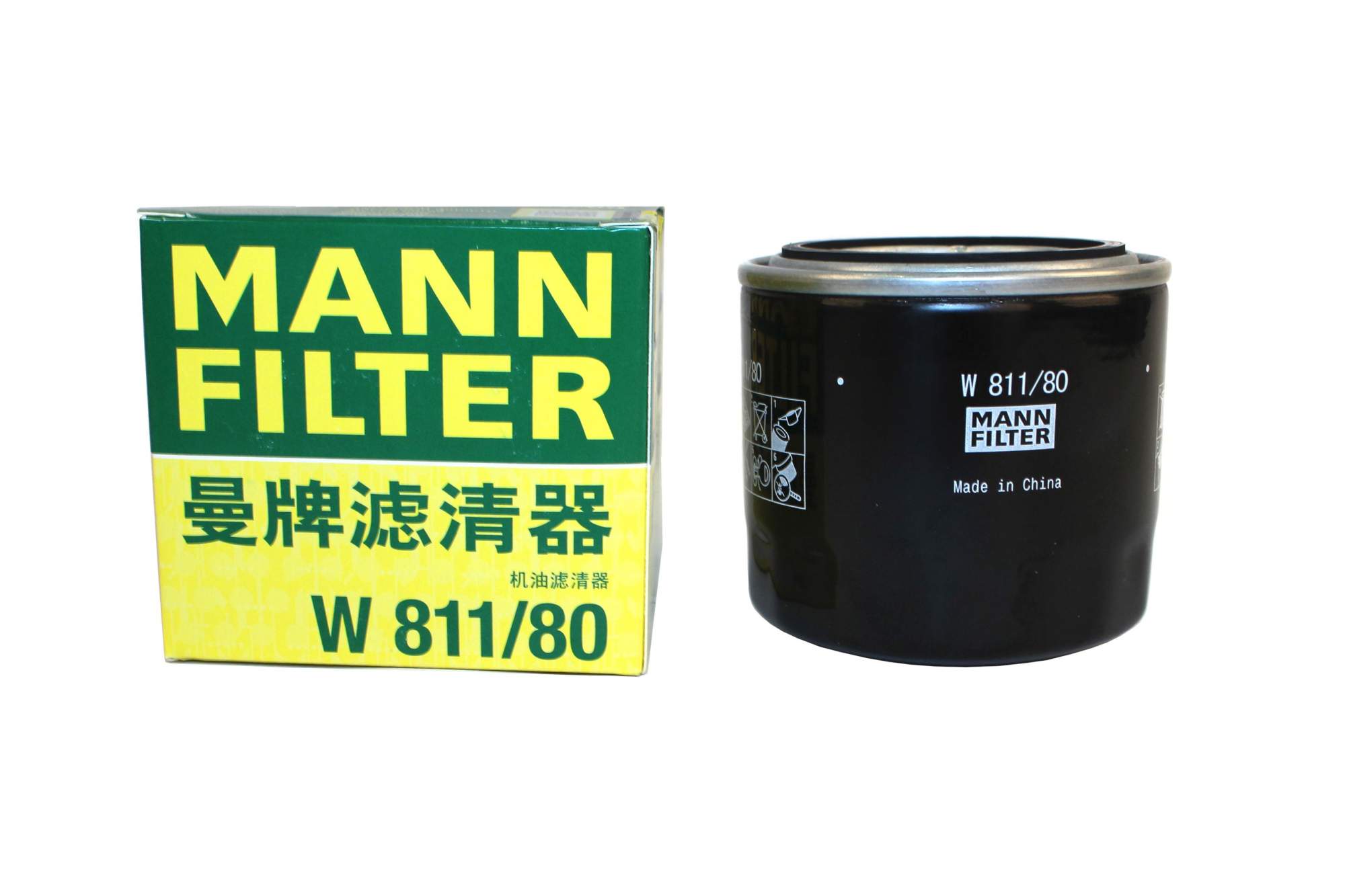 Купить фильтр масляный двигателя MANN-FILTER W811/80, цены на Мегамаркет | Артикул: 100022801112