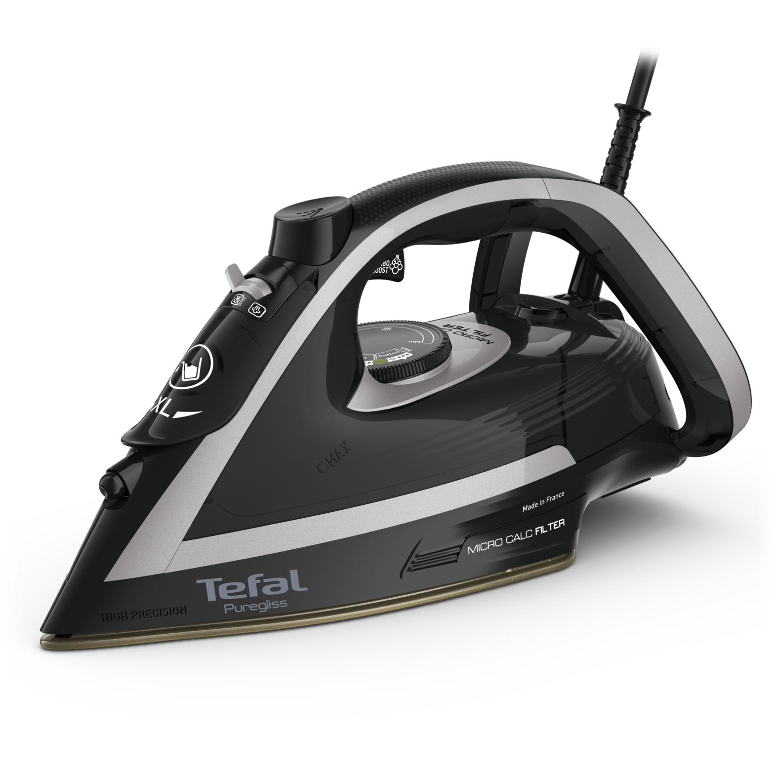 Утюг Tefal FV 8062 серый, черный, купить в Москве, цены в интернет ...