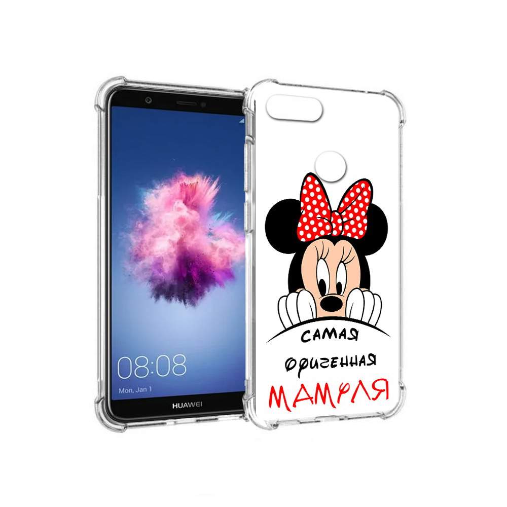 Чехол MyPads Tocco для Huawei P Smart Самая лучшая мамуля Мини Маус  (PT99436.32.152) – купить в Москве, цены в интернет-магазинах на Мегамаркет