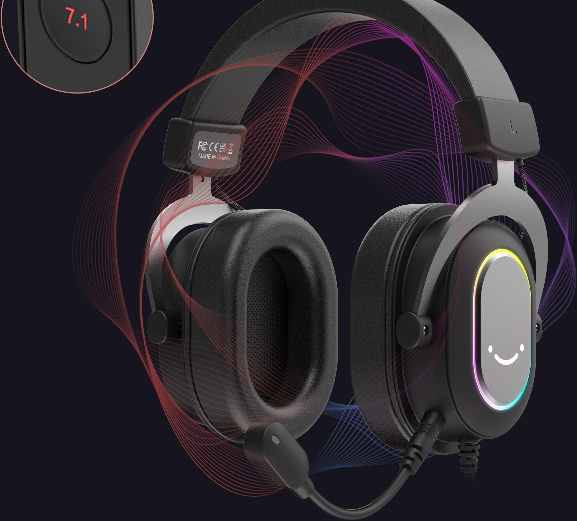 Наушники для компьютера Fifine Gaming Headsets ANC black (H6), купить в