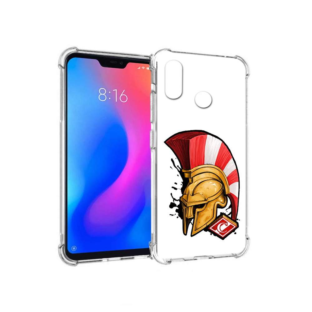 Чехол MyPads Tocco для Xiaomi Redmi 6 Pro ФК спартак шлем  (PT113887.306.185), купить в Москве, цены в интернет-магазинах на Мегамаркет