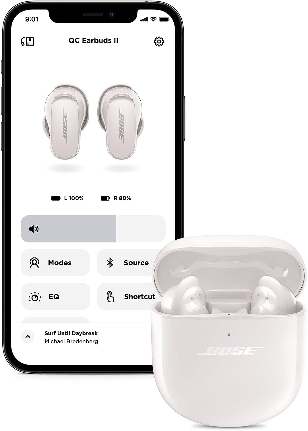 Беспроводные наушники Bose QuietComfort Earbuds II Soapstone, купить в  Москве, цены в интернет-магазинах на Мегамаркет