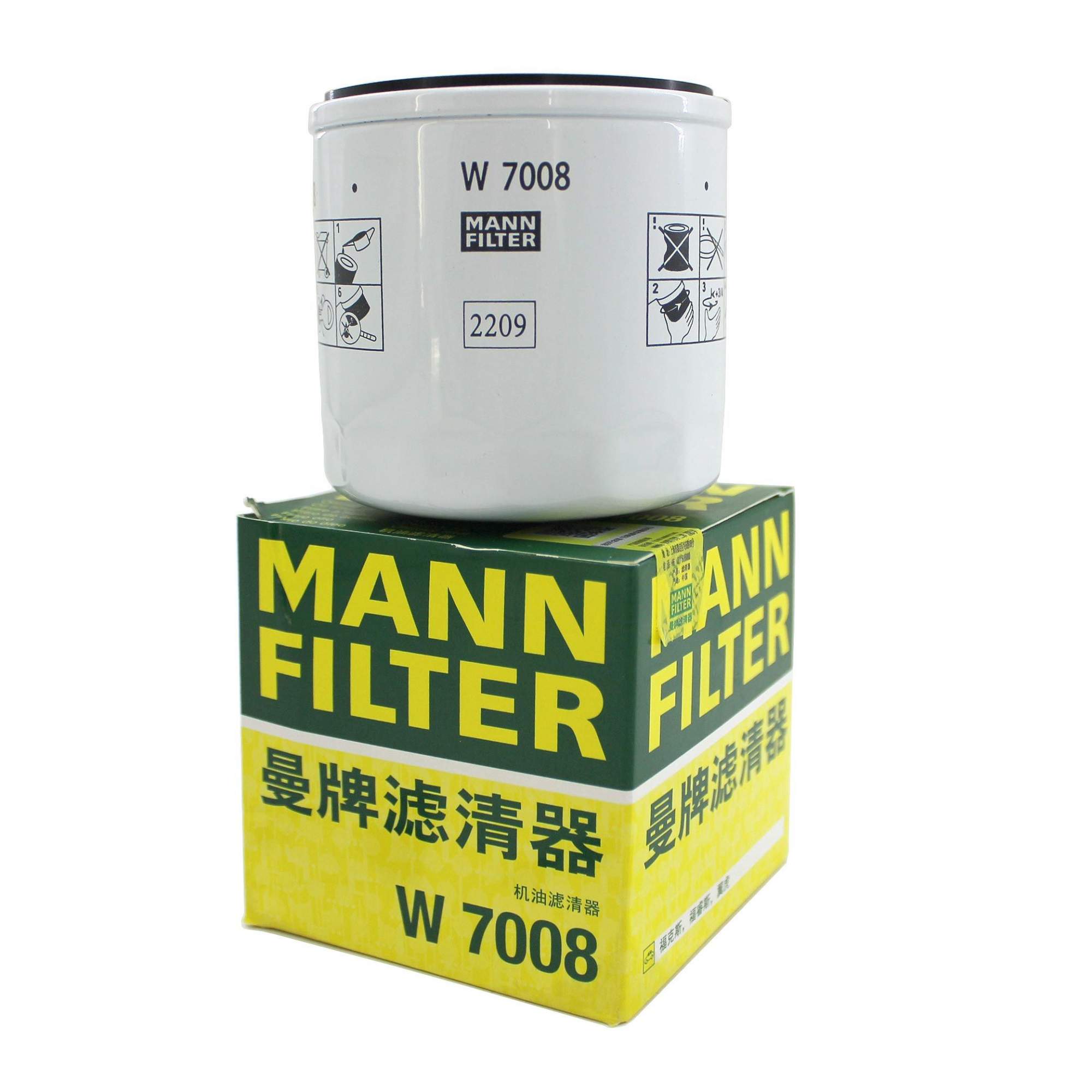 Фильтр масляный двигателя MANN-FILTER W7008 - отзывы покупателей на  Мегамаркет | 100022801094