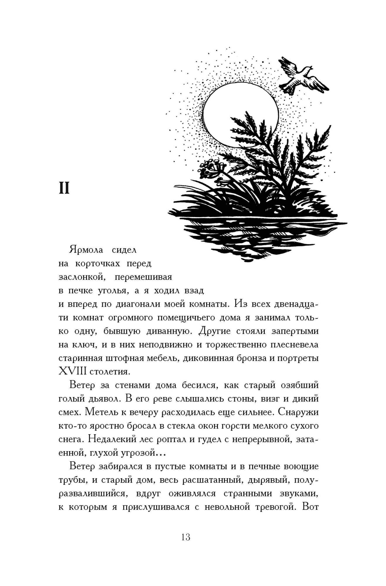 Ветер забирался в пустые комнаты и печные трубы и старый дом весь расшатанный дырявый