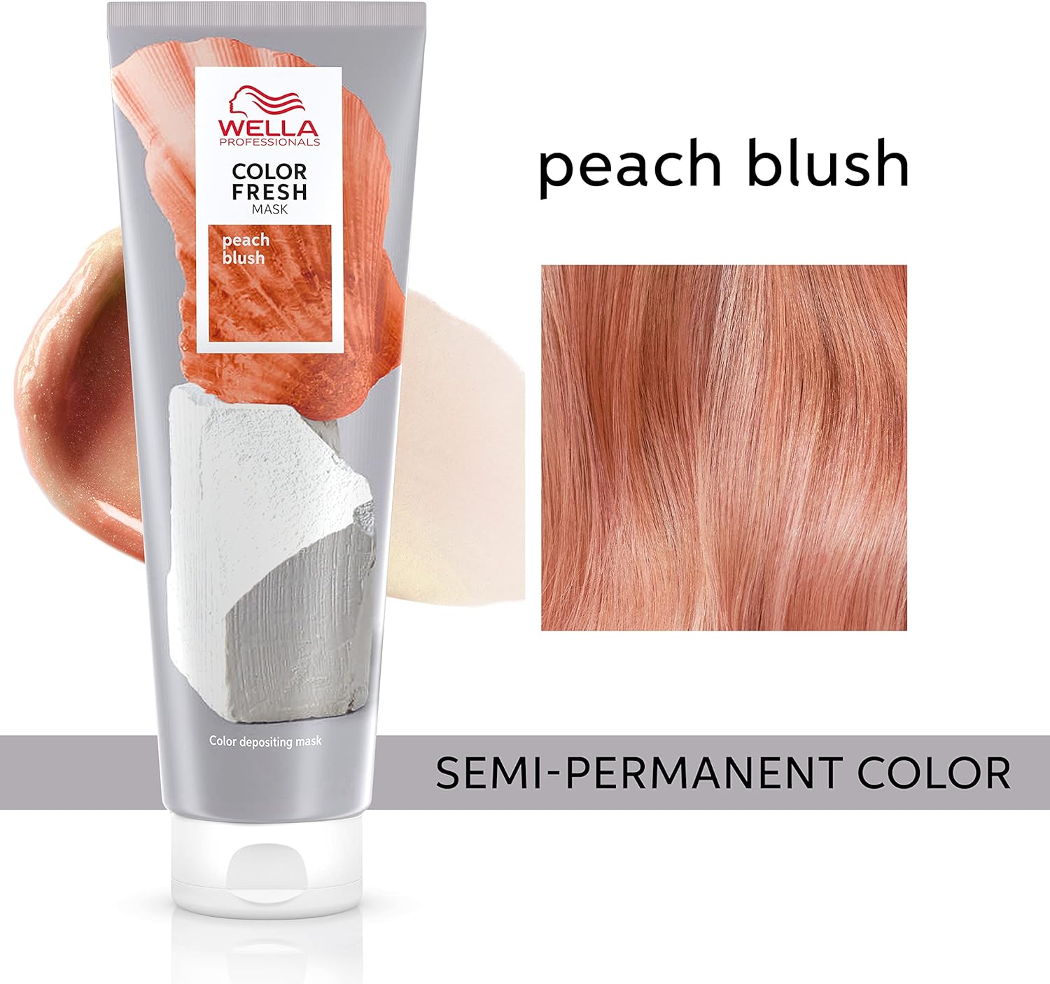 Color fresh mask отзывы. Wella оттеночная маска. Wella Color Fresh Peach blush фото. Ви колор оттеночные маски. Оттеночная маска Peach Blossom.