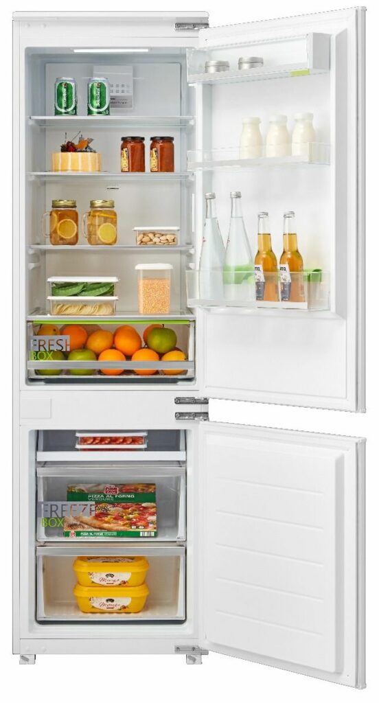 Встраиваемый холодильник HYUNDAI CC4033FV белый, купить в Москве, цены в интернет-магазинах на Мегамаркет