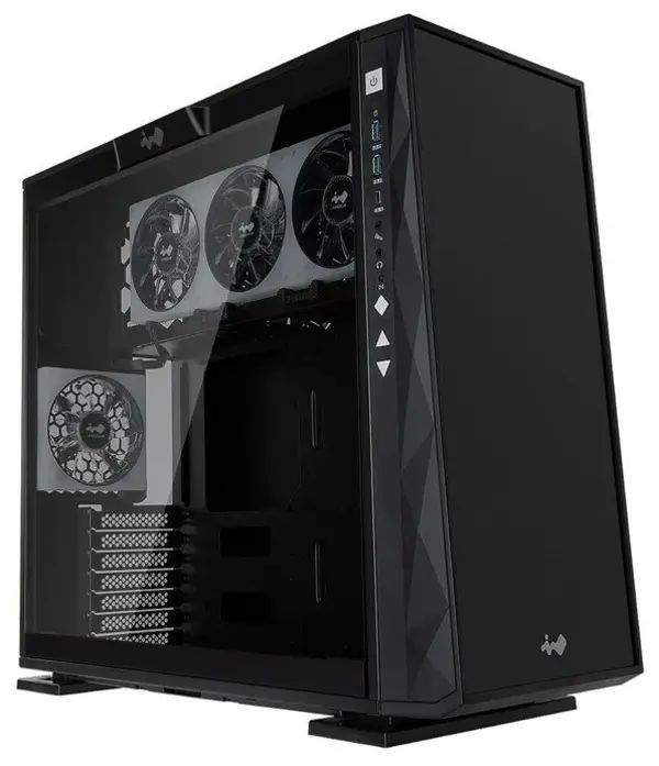 Корпус компьютерный InWin CF06CX (309 Gaming) Black, купить в Москве, цены в интернет-магазинах на Мегамаркет