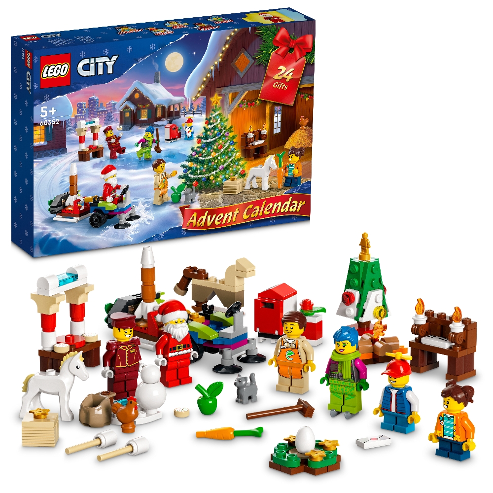 City advent cheap calendar lego