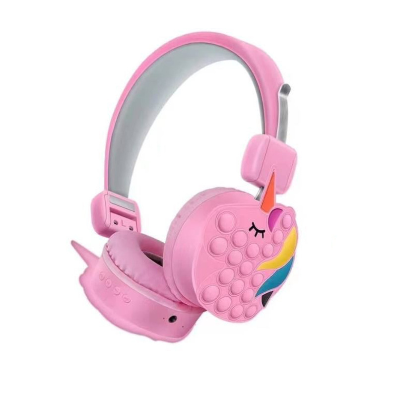 Беспроводные наушники детские Жми сюда Bluetooth 807 Pink (117266724), купить в Москве, цены в интернет-магазинах на Мегамаркет