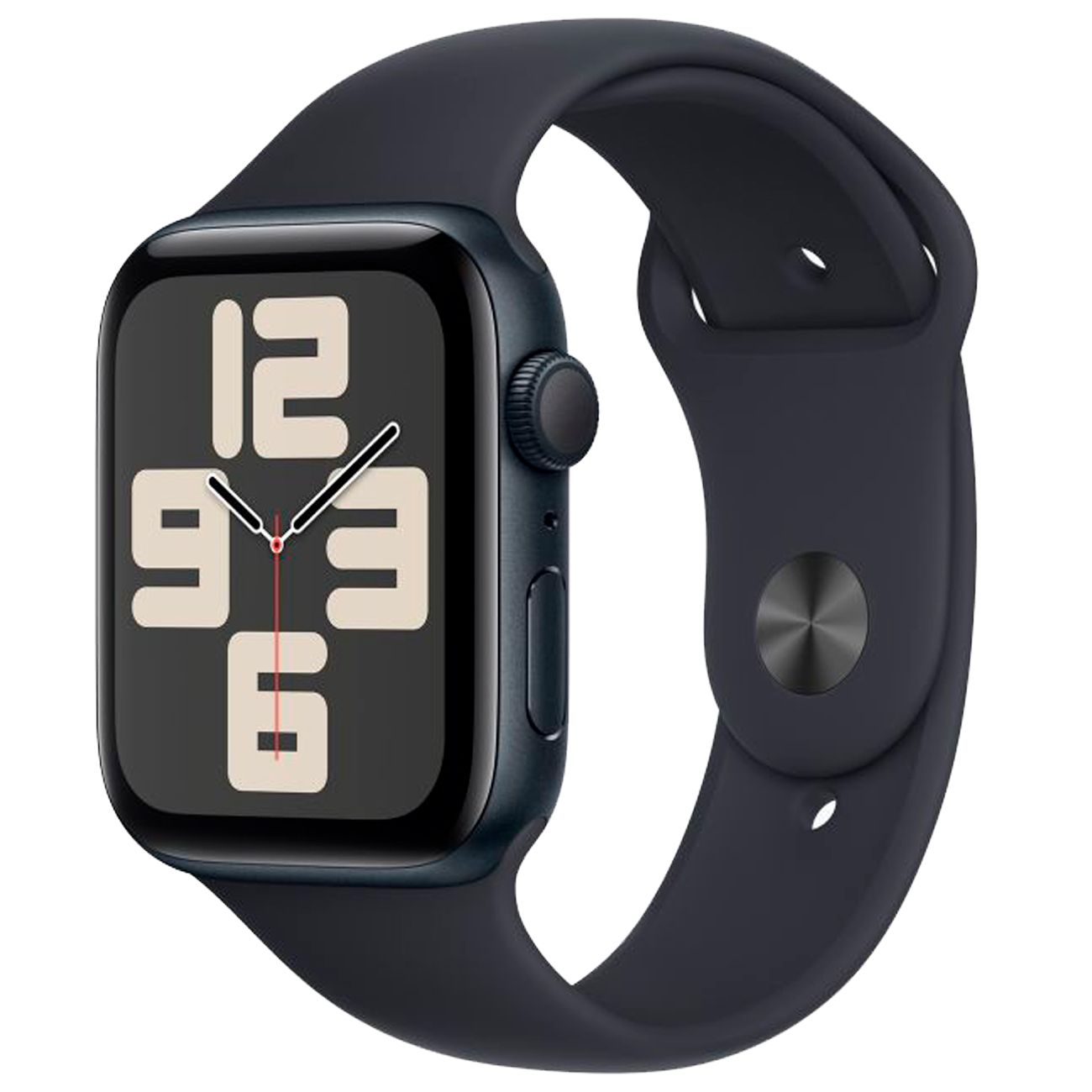 Часы Apple Watch SE (2023) GPS + Cell 44мм Aluminum Case with Sport Band Midnight M/L, купить в Москве, цены в интернет-магазинах на Мегамаркет