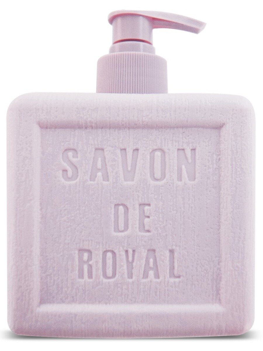 Купить увлажняющее жидкое мыло Savon de royal Фиолетовый с дозатором 500 мл, цены на Мегамаркет | Артикул: 600004306748