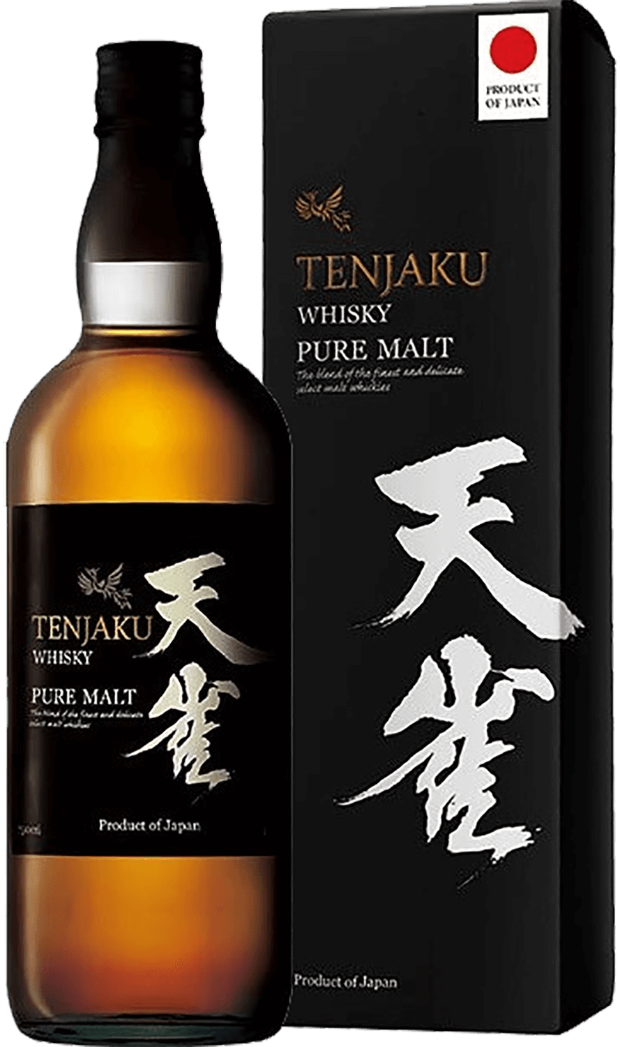 Виски Tenjaku Pure Malt Japanese Whisky (gift box) - купить в Москве, цены на Мегамаркет | 100031336018