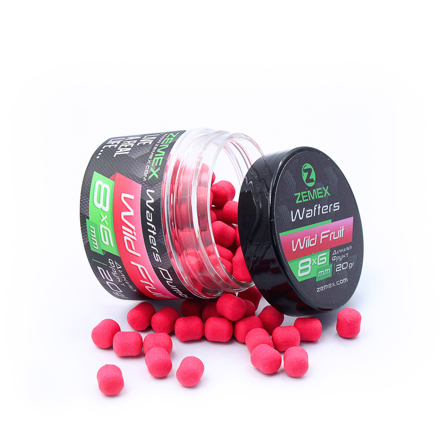 Бойлы нейтральные ZEMEX Wafters Dumbells по 5 банок, Wild Fruit/Дикий  фрукт, 8х6 мм 20гр – купить в Москве, цены в интернет-магазинах на  Мегамаркет