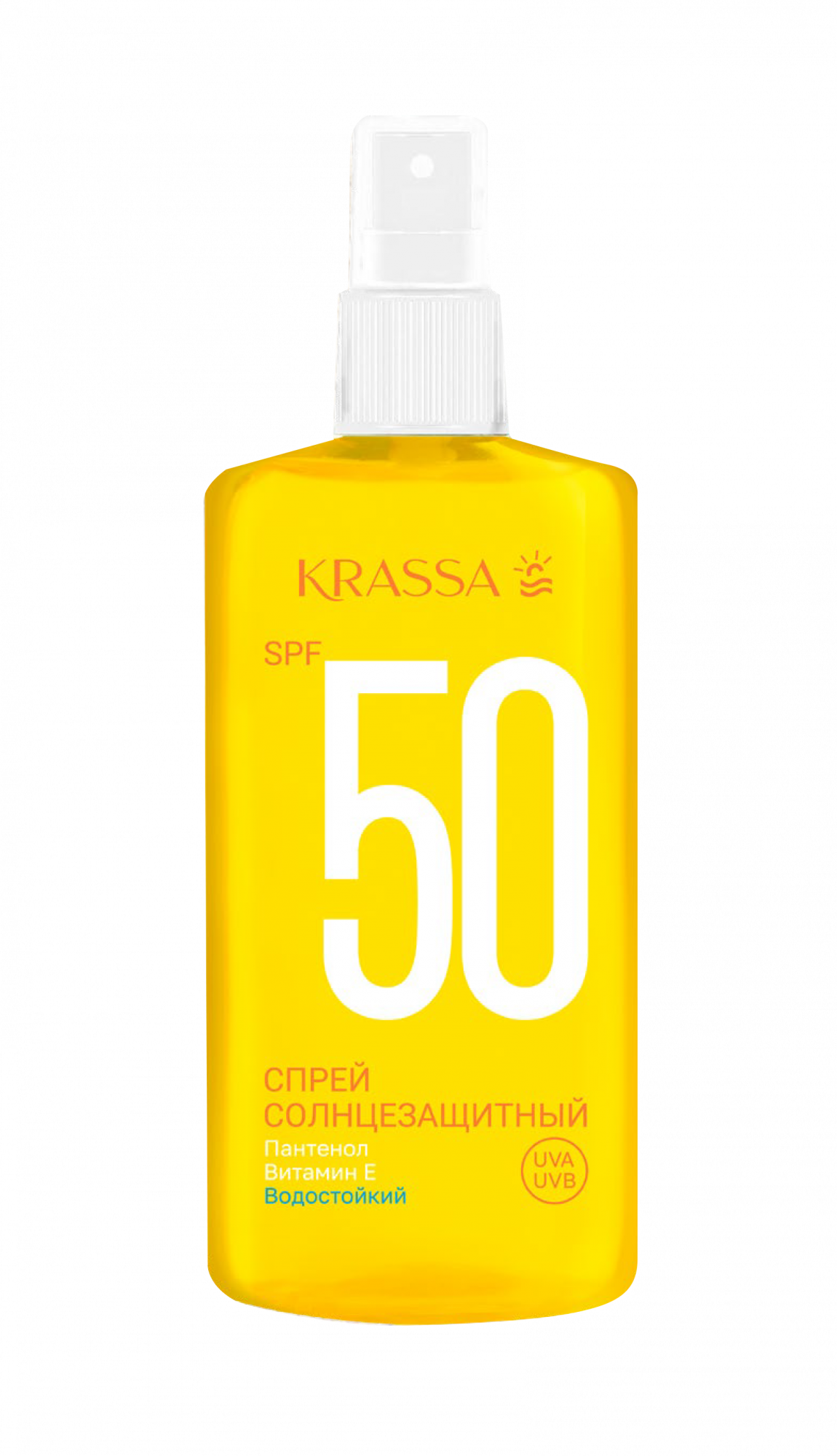 Купить солнцезащитный спрей "KRASSA" SPF-50, 150 мл, цены на Мегамаркет | Артикул: 600006970809